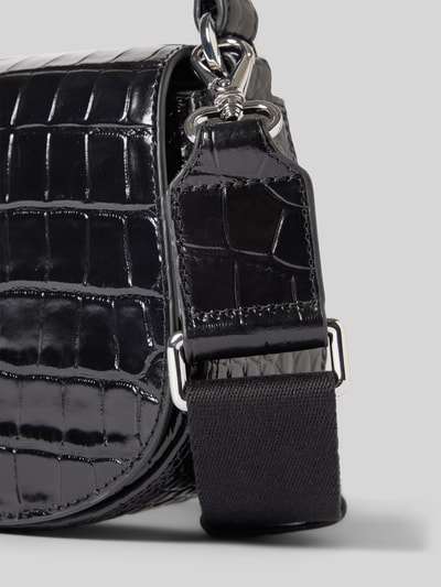 Peek & Cloppenburg Lauren Ralph LaurenUmhängetasche Mit Label-Anhänger Modell 'TANNER' In Black