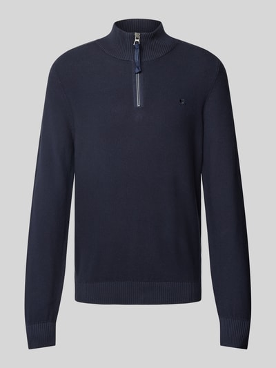 Peek & Cloppenburg LerrosTroyer Mit Strukturmuster In Dunkelblau