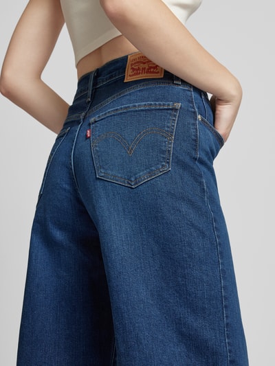 Peek & Cloppenburg Levi's® 300High-Rise Wide Leg Jeans Mit Verkürztem Schnitt In Dunkelblau