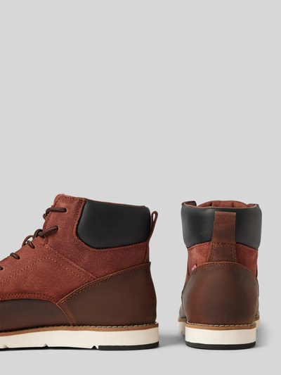 Peek & Cloppenburg Levi’s® Acc.Boots Aus Leder Mit Label-Detail Modell 'JAX' In Hazel