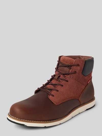 Peek & Cloppenburg Levi’s® Acc.Boots aus Leder mit Label-Detail Modell 'JAX' in hazel