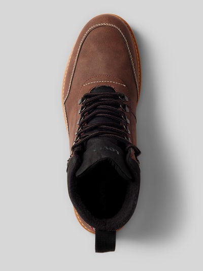 Peek & Cloppenburg Levi’s® Acc.Boots Mit Schnürung Und Label-Detail Model 'AXEL' In Mittelbraun