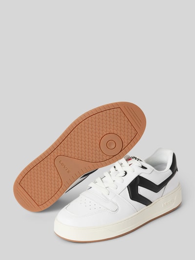 Peek & Cloppenburg Levi’s® Acc.Sneaker Mit Label-Detail Modell 'GLIDE' In Weiss