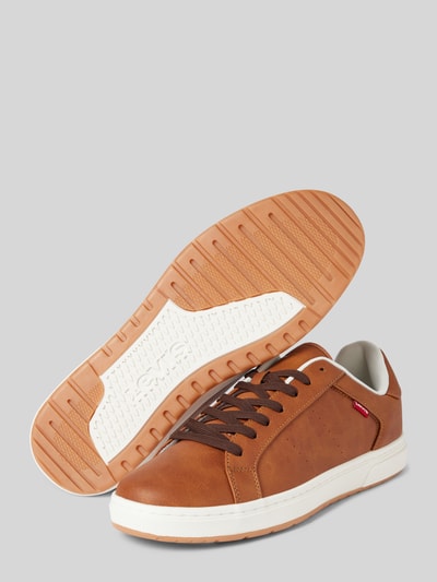 Peek & Cloppenburg Levi’s® Acc.Sneaker Mit Label-Detail Modell 'PIPER' In Cognac