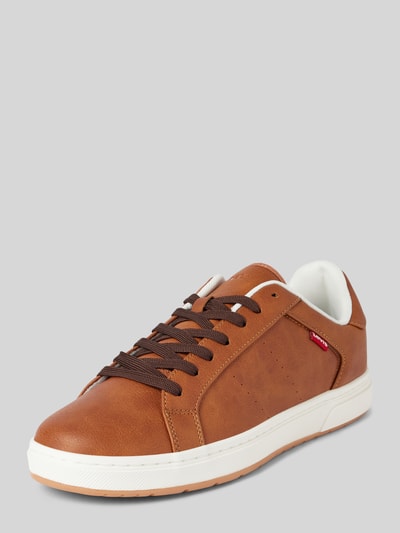 Peek & Cloppenburg Levi’s® Acc.Sneaker mit Label-Detail Modell 'PIPER' in cognac