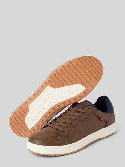Peek & Cloppenburg Levi’s® Acc.Sneaker Mit Label-Detail Modell 'PIPER' In Mittelbraun