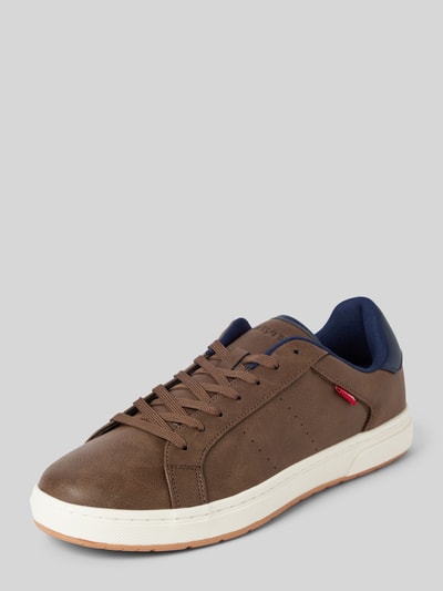 Peek & Cloppenburg Levi’s® Acc.Sneaker mit Label-Detail Modell 'PIPER' in mittelbraun