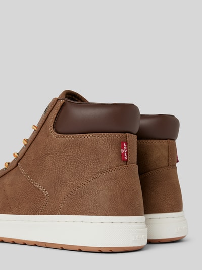 Peek & Cloppenburg Levi’s® Acc.Sneaker Mit Schnürverschluss Modell 'PIPER MID' In Mittelbraun
