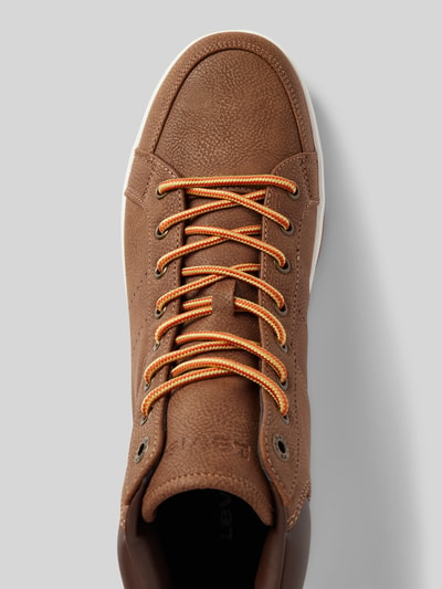 Peek & Cloppenburg Levi’s® Acc.Sneaker Mit Schnürverschluss Modell 'PIPER MID' In Mittelbraun