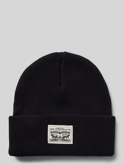 Peek & Cloppenburg Levi's®Beanie mit Label-Patch Modell 'BACKPATCH' in black