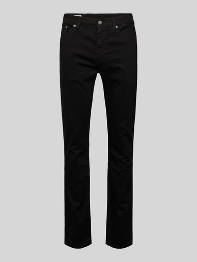Peek & Cloppenburg Levi's®Slim Fit Jeans mit Label-Detail Modell '511' in black