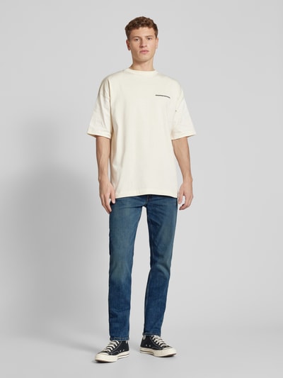 Peek & Cloppenburg Levi's®Tapered Fit Jeans im 5-Pocket-Design Modell "502 PANDA" in jeansblau