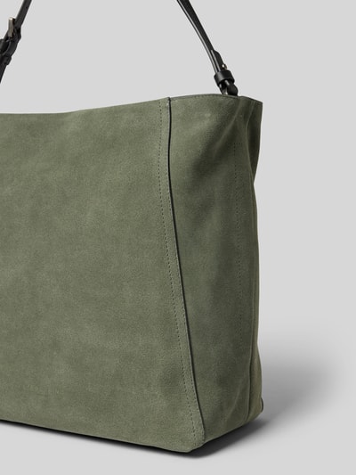Peek & Cloppenburg LIEBESKIND BERLINHandtasche Aus Leder Mit Label-Detail In Oliv
