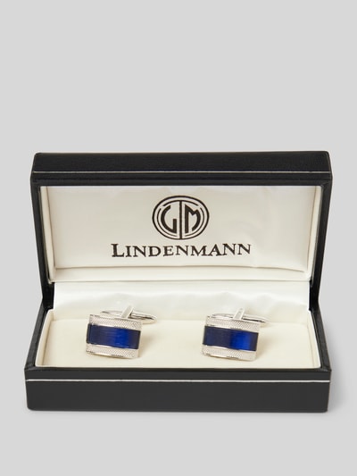 Peek & Cloppenburg LindenmannManschettenknöpfe In Rechteckiger Form In Blau