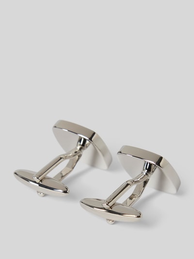 Peek & Cloppenburg LindenmannManschettenknöpfe Mit Strukturmuster In Anthrazit