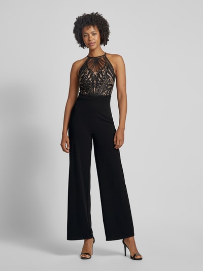 Peek & Cloppenburg LipsyJumpsuit Mit Spitzenbesatz In Black