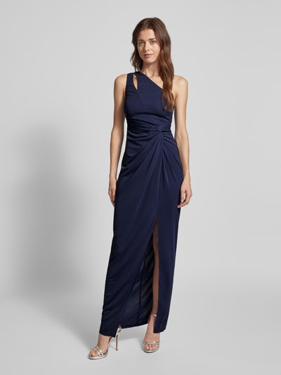Peek & Cloppenburg LipsyOne-Shoulder-Abendkleid Mit Knoten-Detail In Marine
