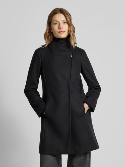 Peek & Cloppenburg Liu Jo WhiteMantel Mit Applikation In Black