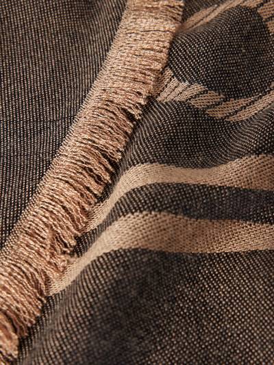 Peek & Cloppenburg Liu Jo WhiteSchal Aus Viskose Mit Label-Detail In Black