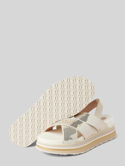Peek & Cloppenburg Liu JoSandale Mit Label-Detail In Beige