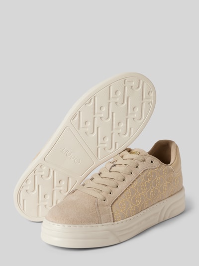 Peek & Cloppenburg Liu JoSneaker Mit Label-Details Modell 'CLEO' In Sand