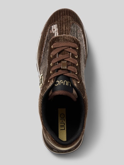 Peek & Cloppenburg Liu JoSneaker Mit Paillettenbesatz In Schoko