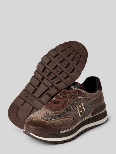 Peek & Cloppenburg Liu JoSneaker Mit Paillettenbesatz In Schoko