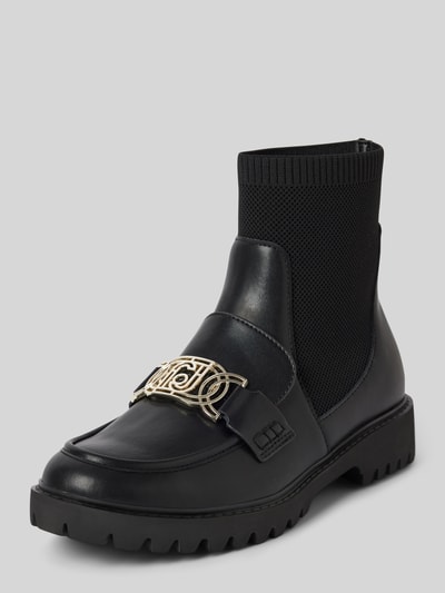 Peek & Cloppenburg Liu JoStiefel mit Label-Detail Modell 'CORA' in black