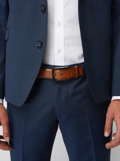 Peek & Cloppenburg Lloyd Men's BeltsLedergürtel Mit Dornschließe Aus Metall In Cognac