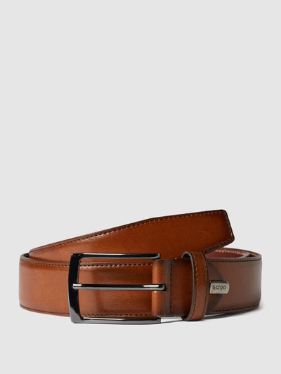 Peek & Cloppenburg Lloyd Men's BeltsLedergürtel mit Dornschließe aus Metall in cognac
