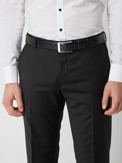 Peek & Cloppenburg Lloyd Men's BeltsLedergürtel Mit Dornschließe In Black