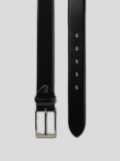 Peek & Cloppenburg Lloyd Men's BeltsLedergürtel Mit Dornschließe In Black