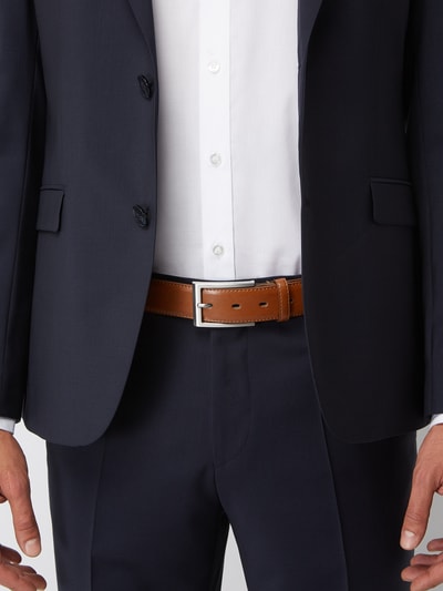 Peek & Cloppenburg Lloyd Men's BeltsLedergürtel Mit Dornschließe In Cognac
