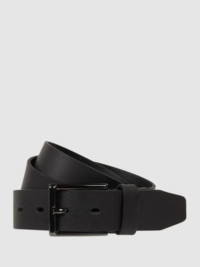 Peek & Cloppenburg Lloyd Men's BeltsLedergürtel mit Dornschließe in black