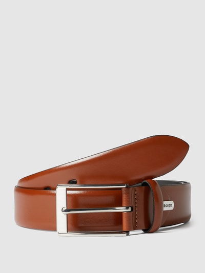 Peek & Cloppenburg Lloyd Men's BeltsLedergürtel mit Dornschließe in cognac