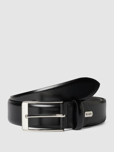 Peek & Cloppenburg Lloyd Men's BeltsLedergürtel mit Dornschließe in black