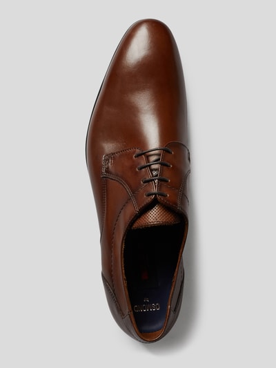 Peek & Cloppenburg LloydDerby Aus Glattleder In Cognac