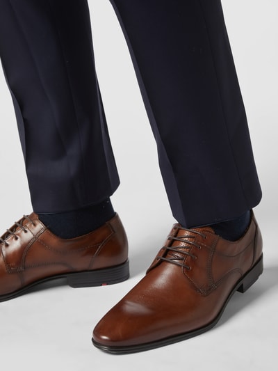 Peek & Cloppenburg LloydDerby Aus Glattleder In Cognac