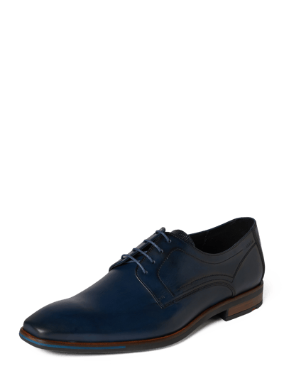 Peek & Cloppenburg LloydDerby Aus Glattleder In Dunkelblau