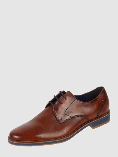 Peek & Cloppenburg LloydDerby aus Leder Modell 'Langston' in cognac