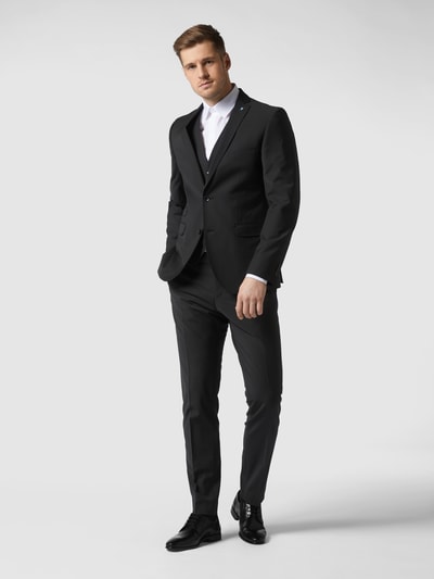 Peek & Cloppenburg LloydDerby aus Leder Modell 'Manon' in black