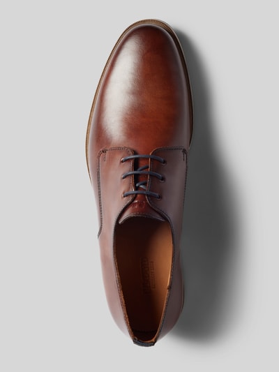 Peek & Cloppenburg LloydDerby-Schuhe Aus Leder Modell 'DAKIN' In Mittelbraun