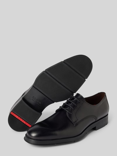 Peek & Cloppenburg LloydDerby-Schuhe Aus Leder Modell 'NANTES' In Black