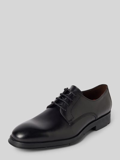 Peek & Cloppenburg LloydDerby-Schuhe aus Leder Modell 'NANTES' in black