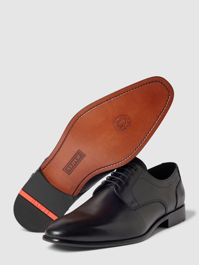 Peek & Cloppenburg LloydDerby-Schuhe Aus Leder Modell 'Pados' In Black
