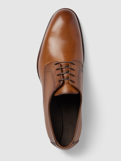 Peek & Cloppenburg LloydDerby-Schuhe Aus Leder Modell 'Sabre' In Cognac