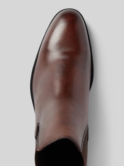 Peek & Cloppenburg LloydLederboots Mit Zugschlaufe Modell 'FAUSTO' In Mittelbraun