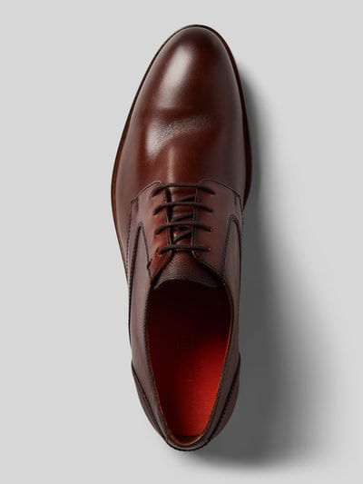 Peek & Cloppenburg LloydLederderby Mit Label-Detail Modell 'JACKSON' In Dunkelbraun