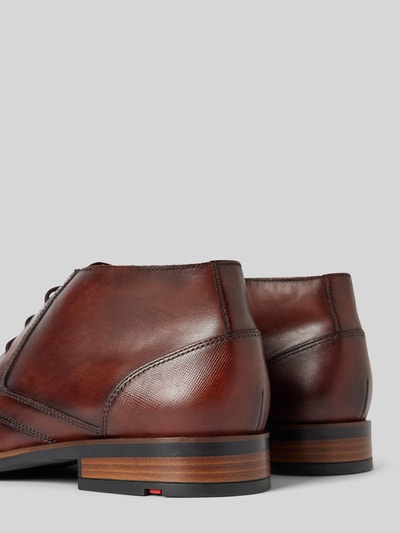 Peek & Cloppenburg LloydLederderby Mit Ziernähten Modell 'JEFFREY' In Dunkelbraun