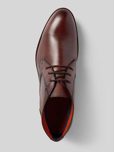 Peek & Cloppenburg LloydLederderby Mit Ziernähten Modell 'JEFFREY' In Dunkelbraun